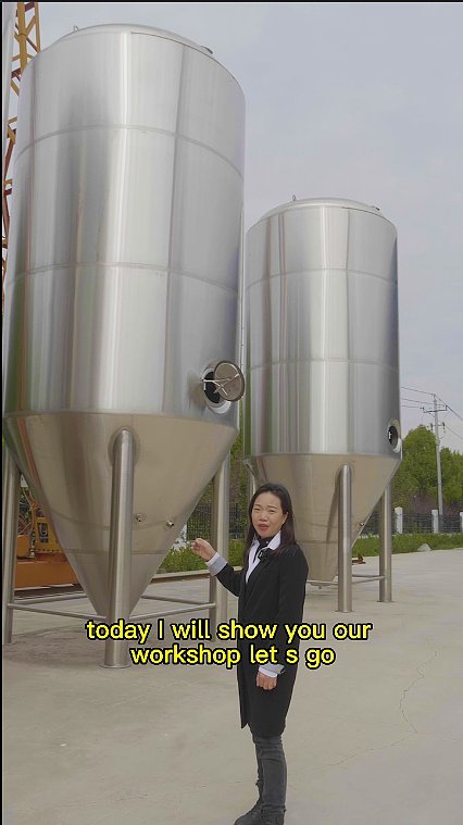 How are fermenters produced? Follow me to visit our Tonsen factory