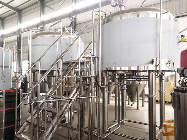 2000L brewery equipment is widely used in brewery factory, restaurant and so on