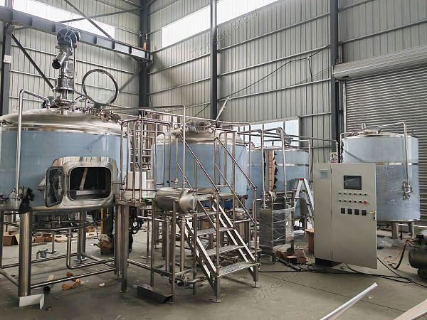 2000l brewhouse is ready for testing. are you interested in this brewery?