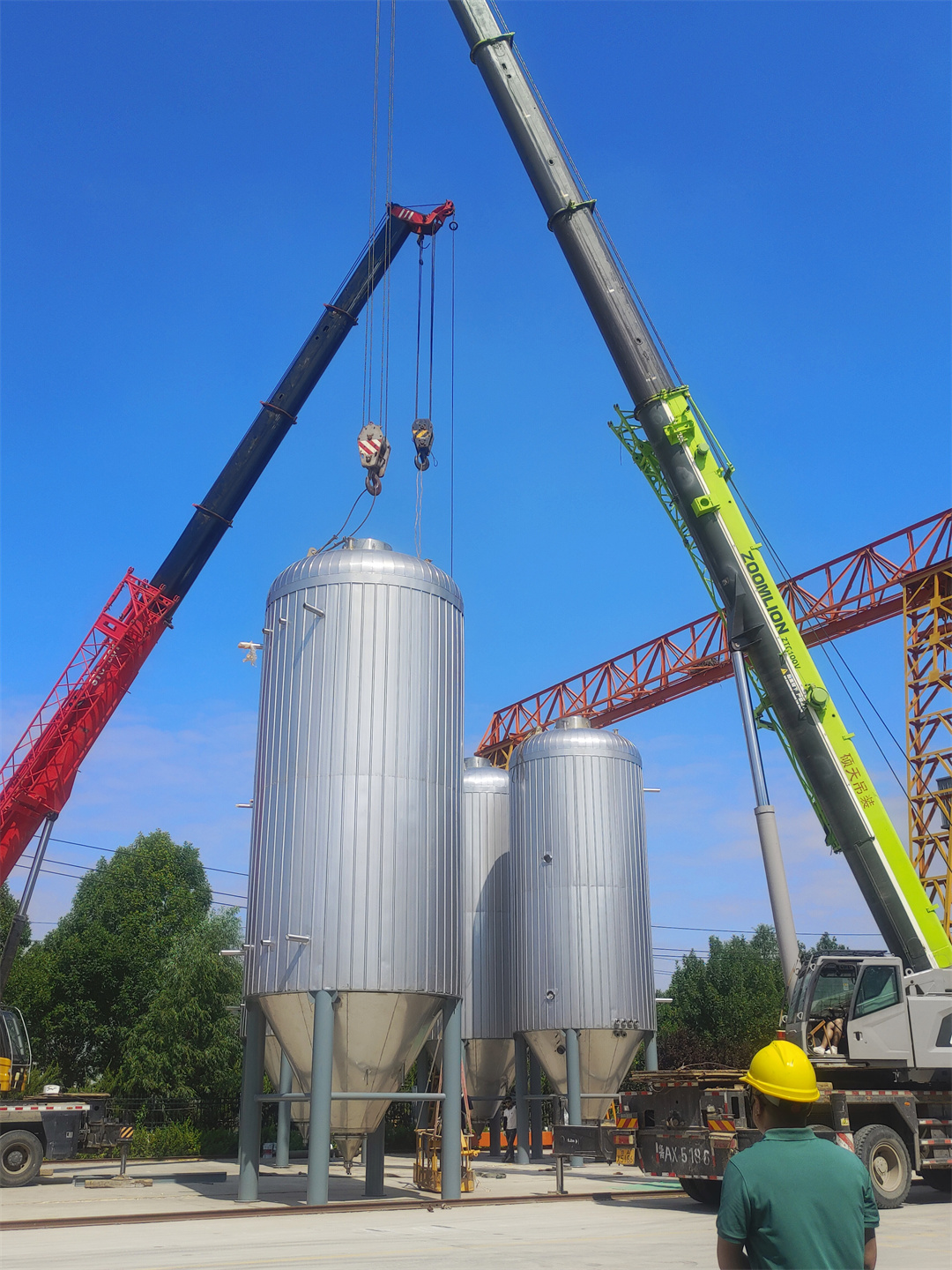 640HL fermentation tanks
