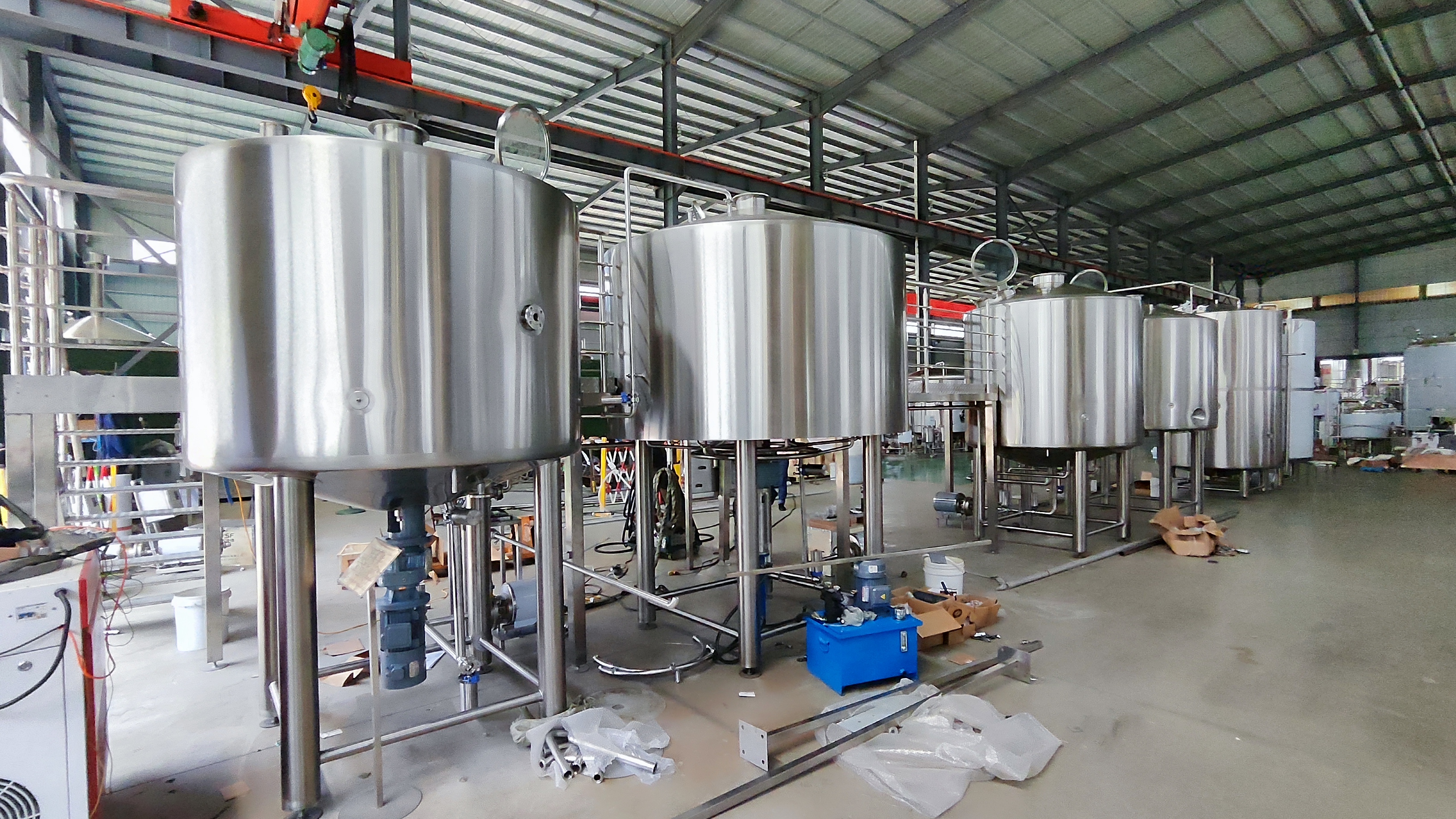 Soda water brewing system