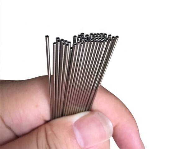 Sanitary grade stainless steel capillaries