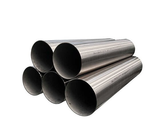 Large caliber stainless steel seamless pipe