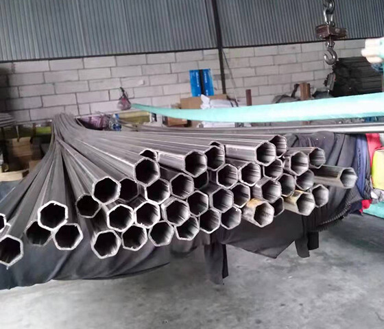 Stainless steel hexagonal tube