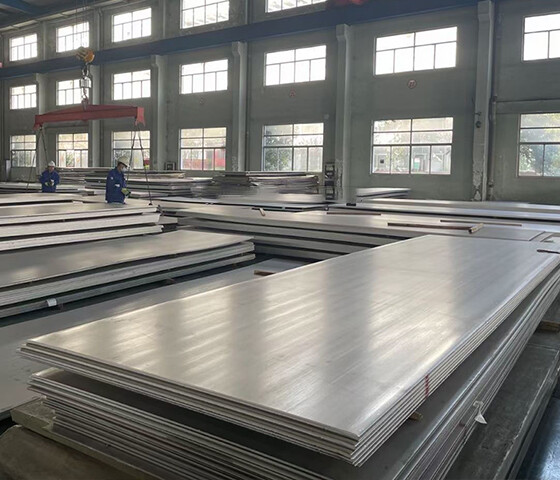 Bright hot rolled stainless steel plate