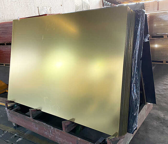 Coated stainless steel color plate
