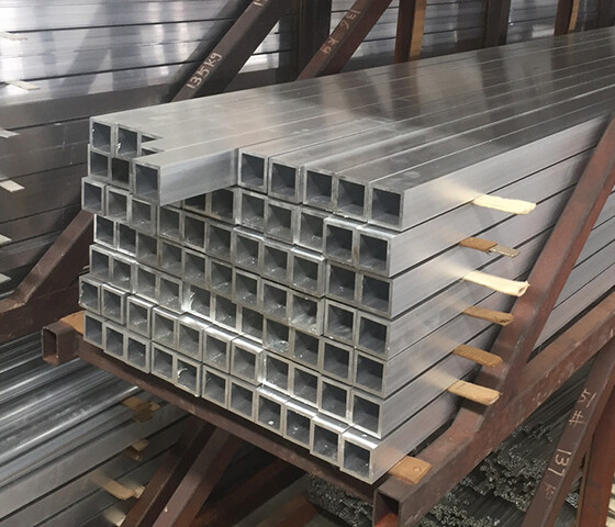 Aluminum square rectangular tube