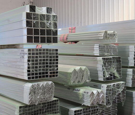 Aluminum square rectangular tube