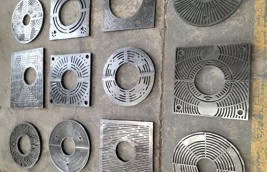 Stainless steel laser precision cutting