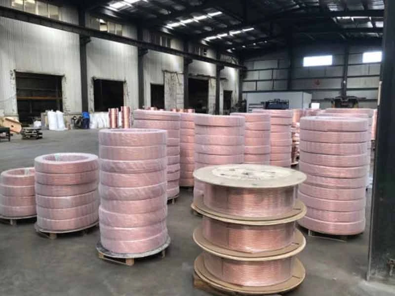 3-10mm Soft Pure Copper Pipe Tube Coil