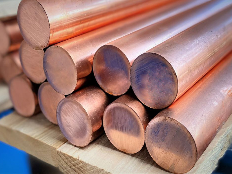 Cu-DHP CW024A Cu-DLP  C12200 99.95% Pure Copper Rod Factory Price bars Copper bars Copper scrap