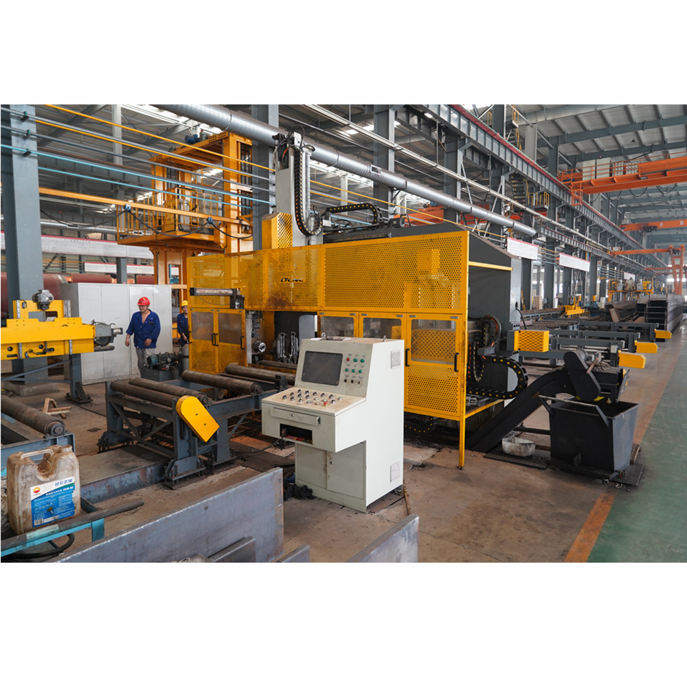 Линия высокоскоростного сверления балок с ЧПУ THD1250
