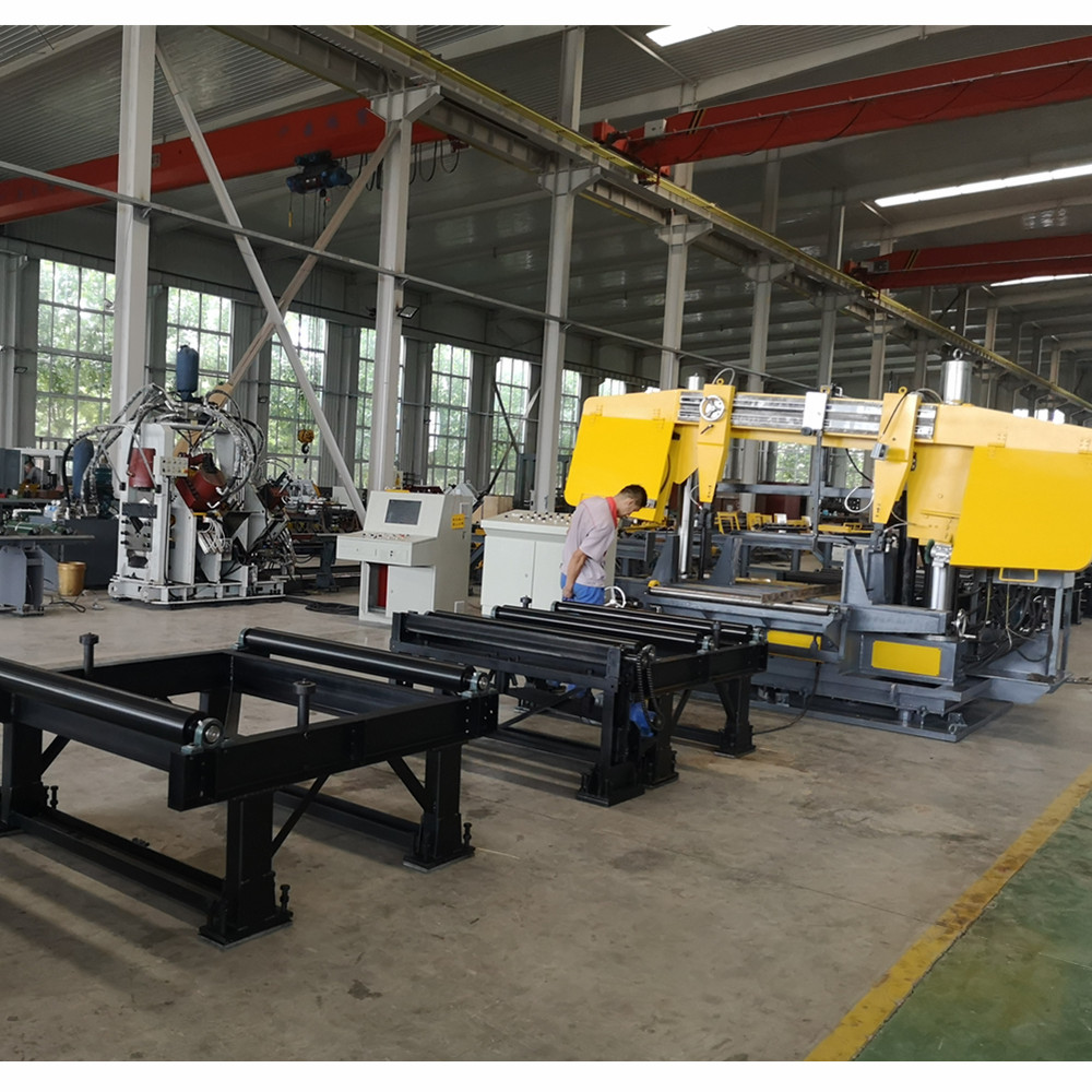 Линия сверления и резки балок с ЧПУ DSS1000