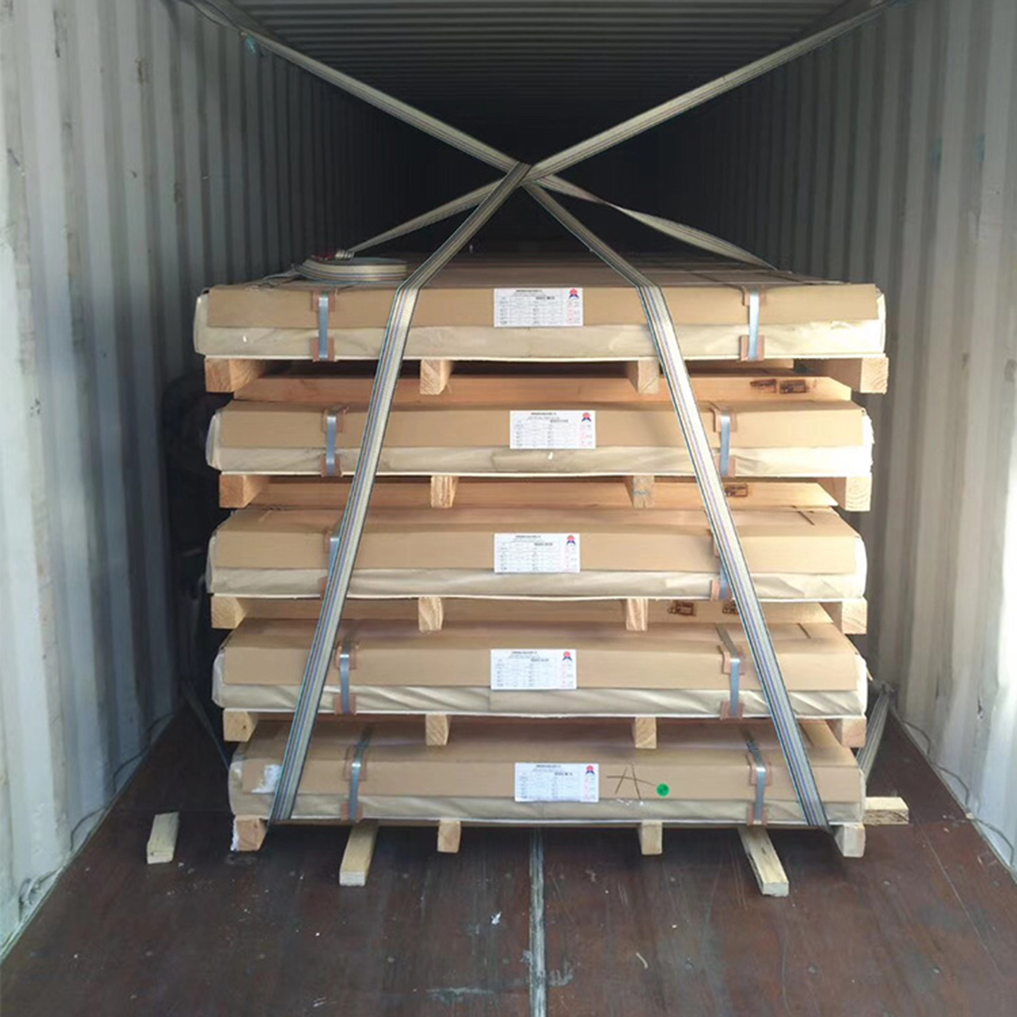 Stainless Steel sheet ship to Brazil