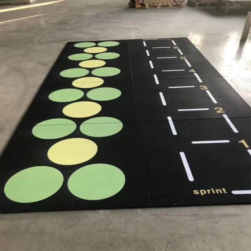Compound Gym Rubber Tile