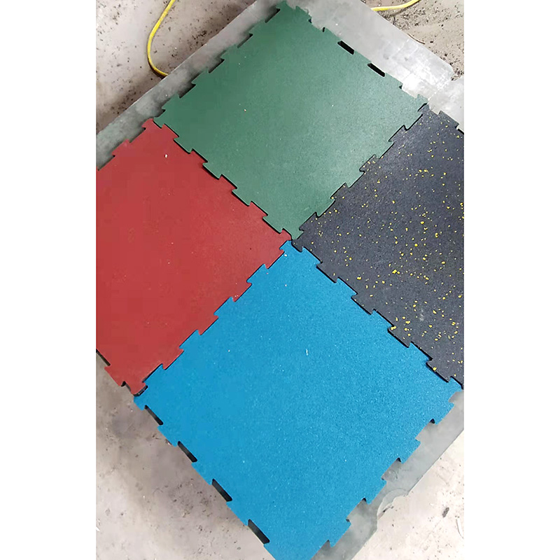 Puzzled Gym Floor Tile