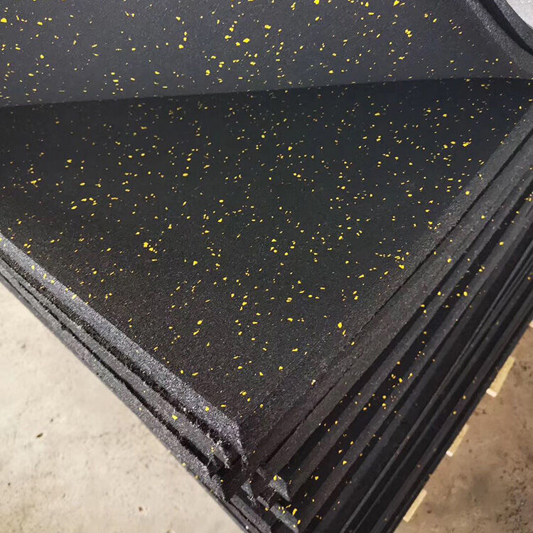 Straight Edge Rubber Floor Tiles