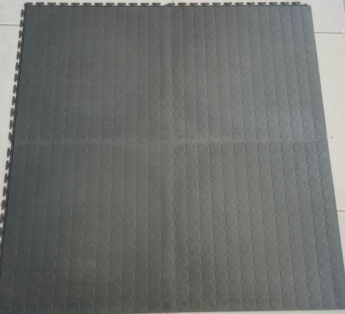 Invisible Interlocked PVC Tiles