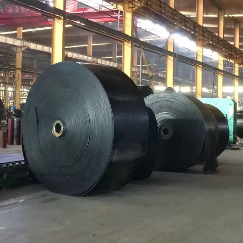 Large Rubber Conveyor Belt: High-Strength Industrial Material Handling Solution