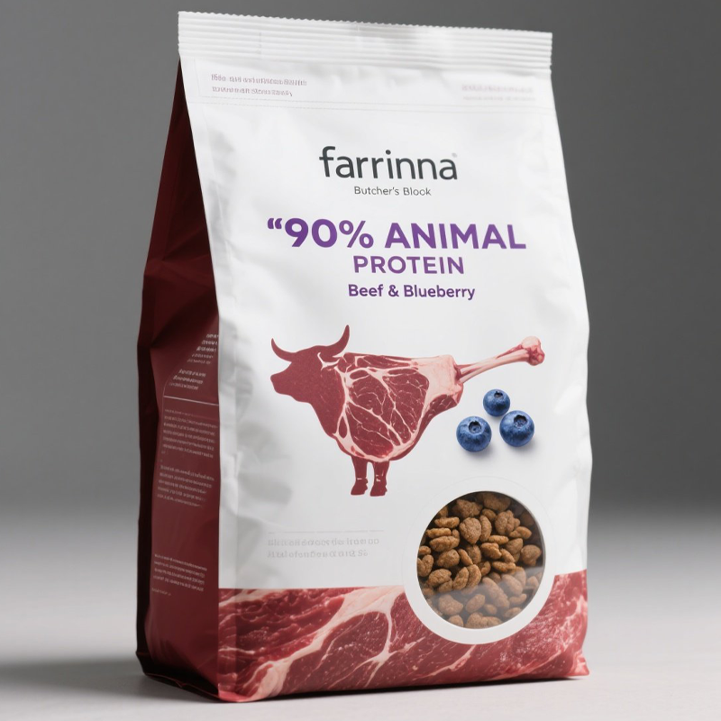 Dog dry food products made according to the needs of Benin customers