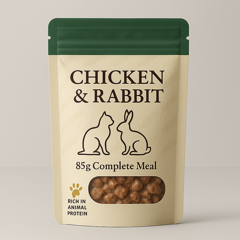 Cat pouch food made according to the needs of USA customers