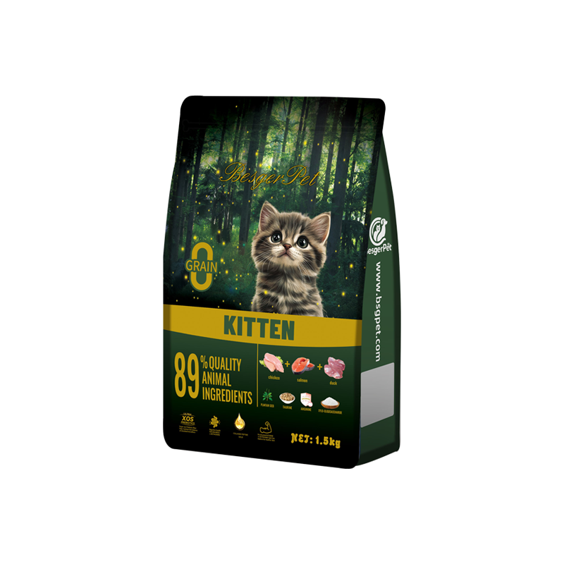Kitten cat dry food