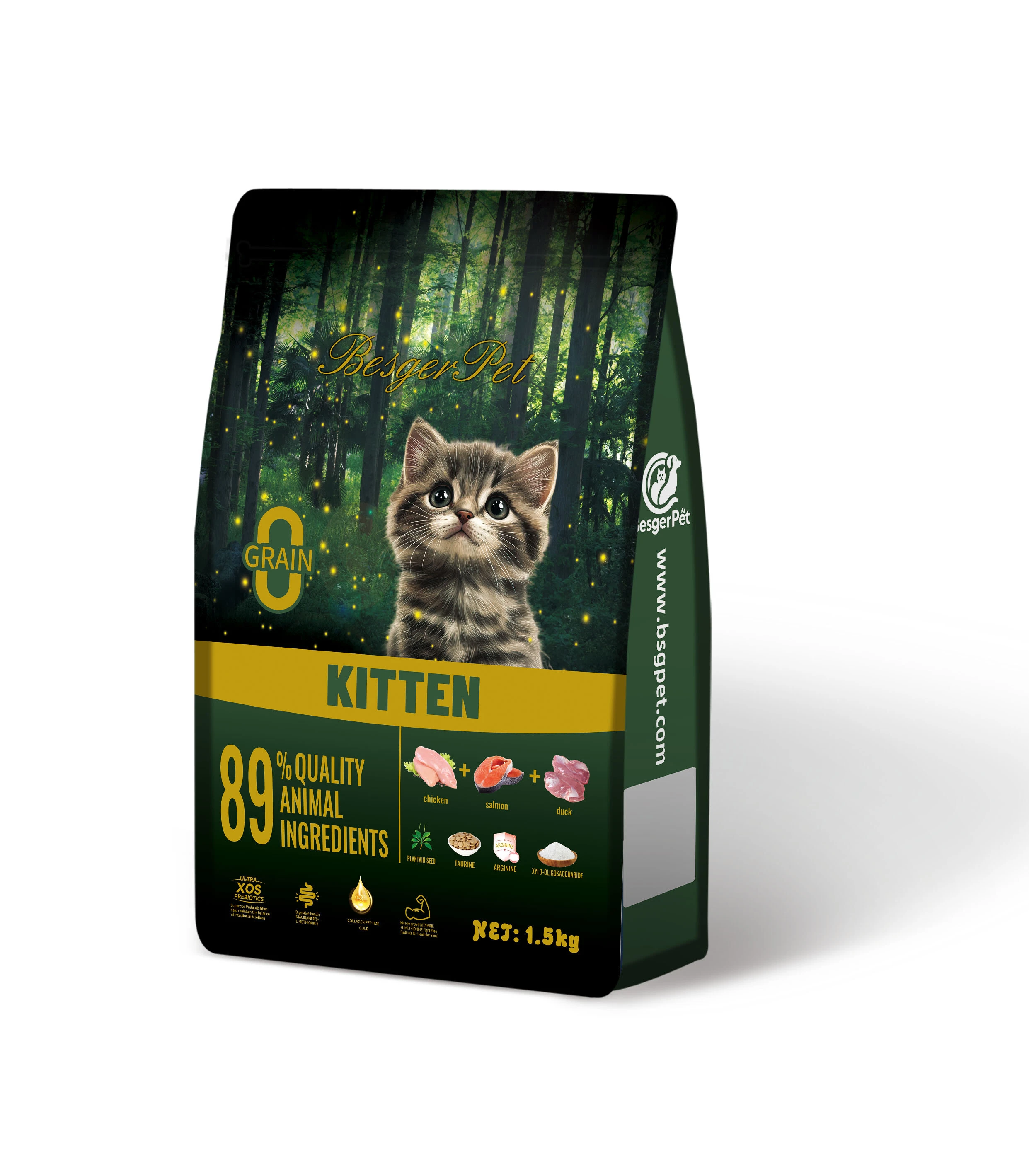 kitten cat dry food
