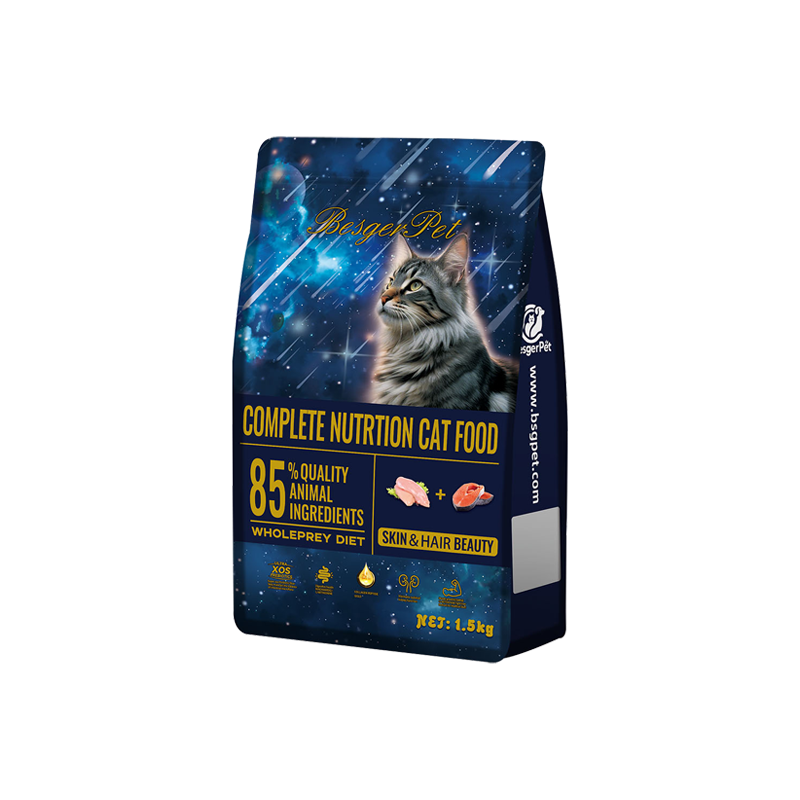 Complete fresh meat cat food