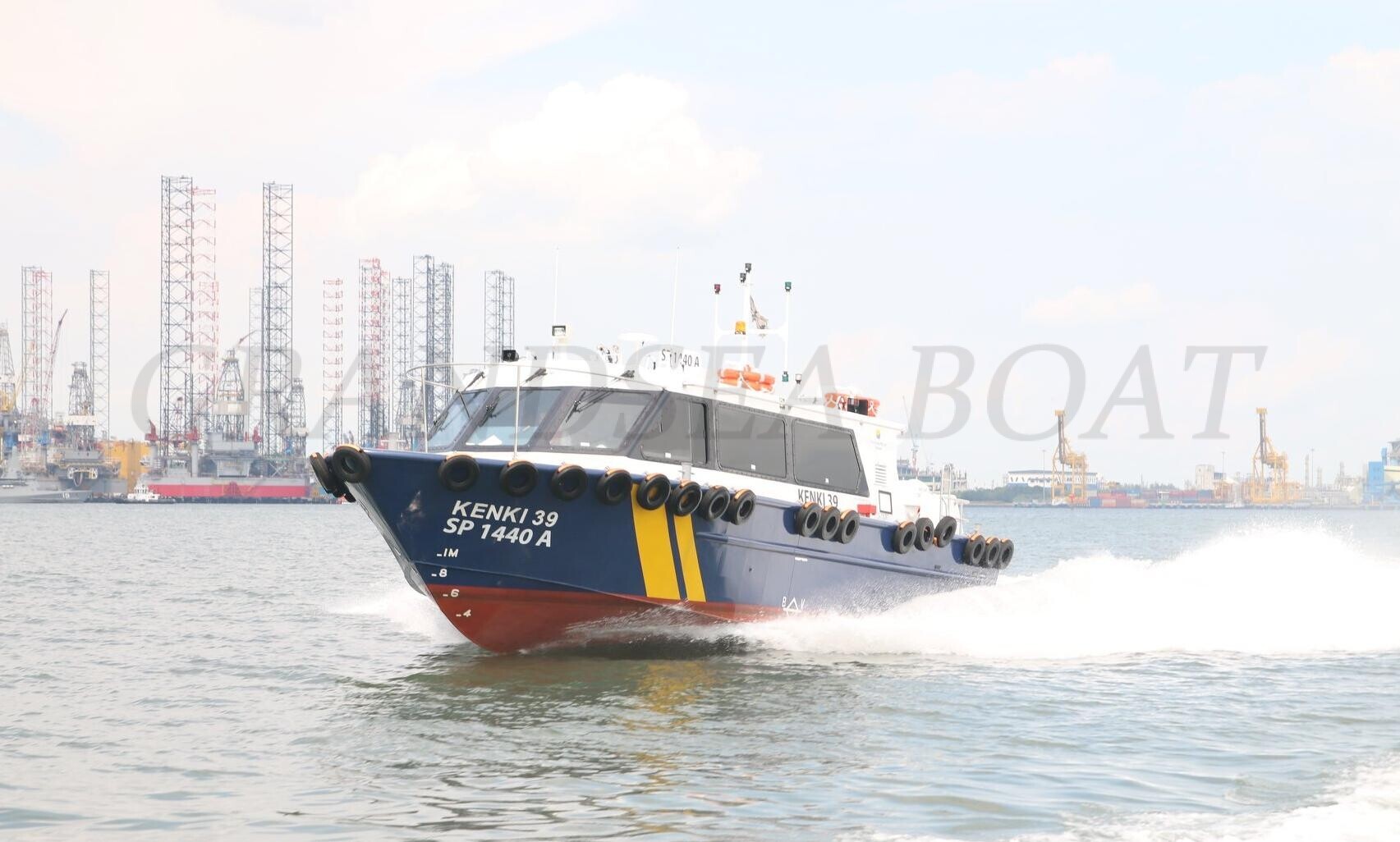 Grandsea 12m Aluminum 30 seater Passenger Boat For sale