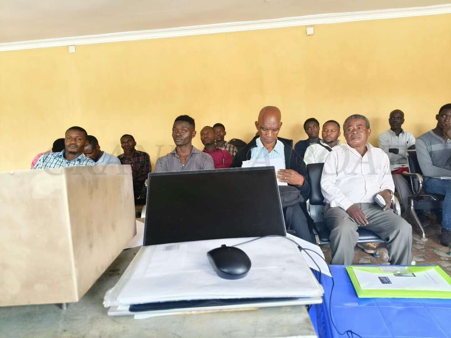 In site training in Congo DR