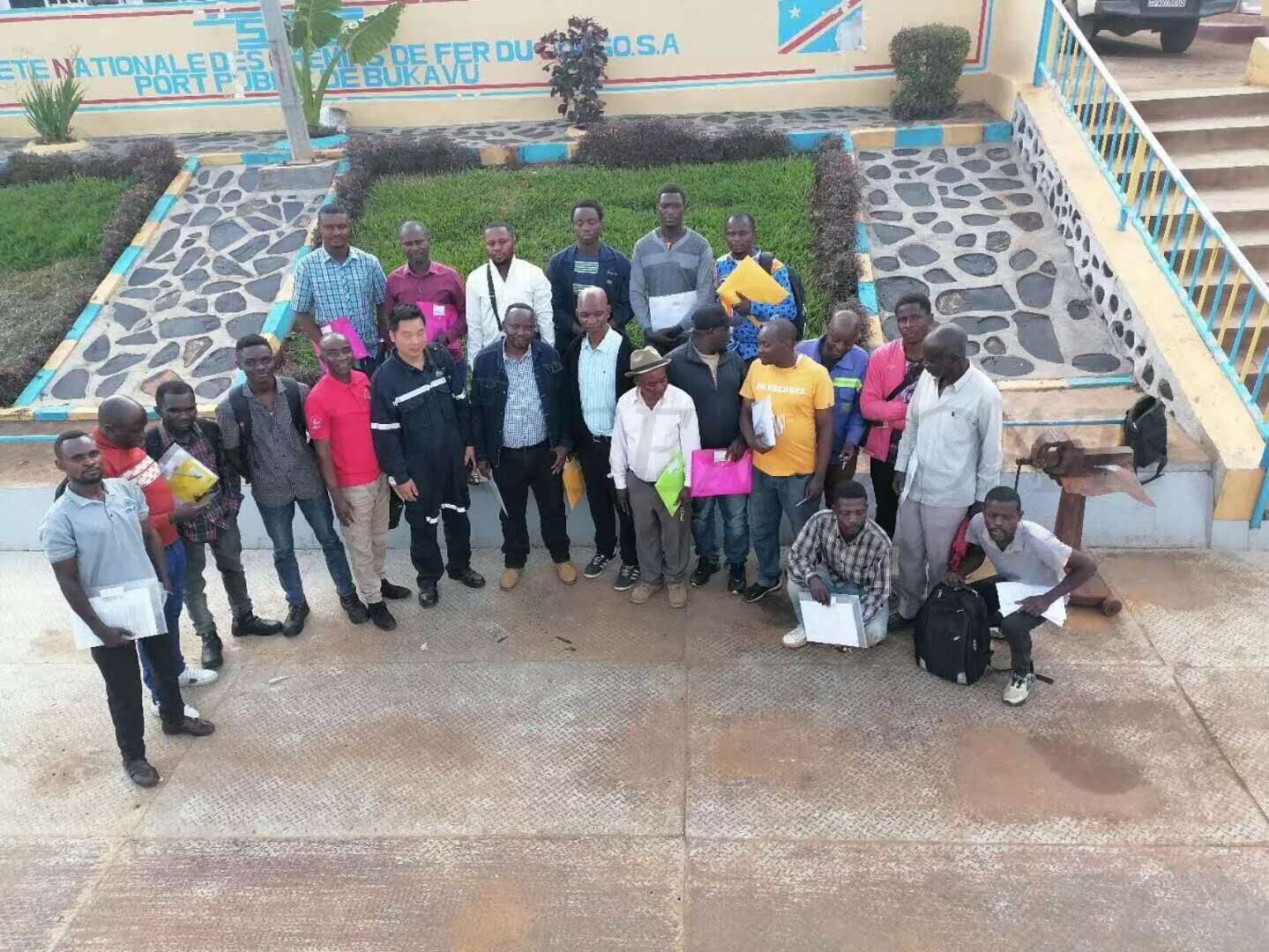 In site training in Congo DR