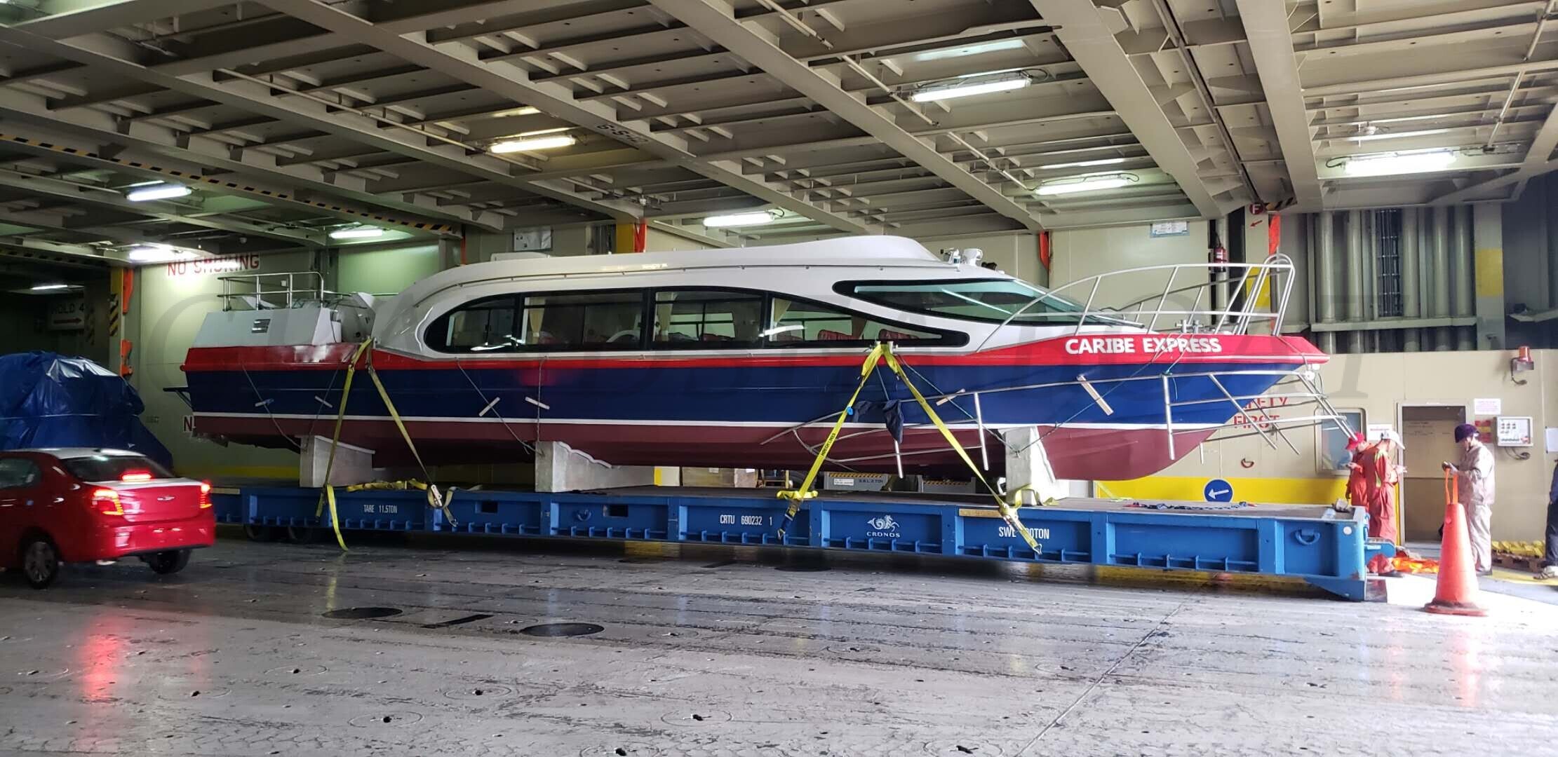 15.8m Jet Propulsion Passenger Ferry Service in Caribbean