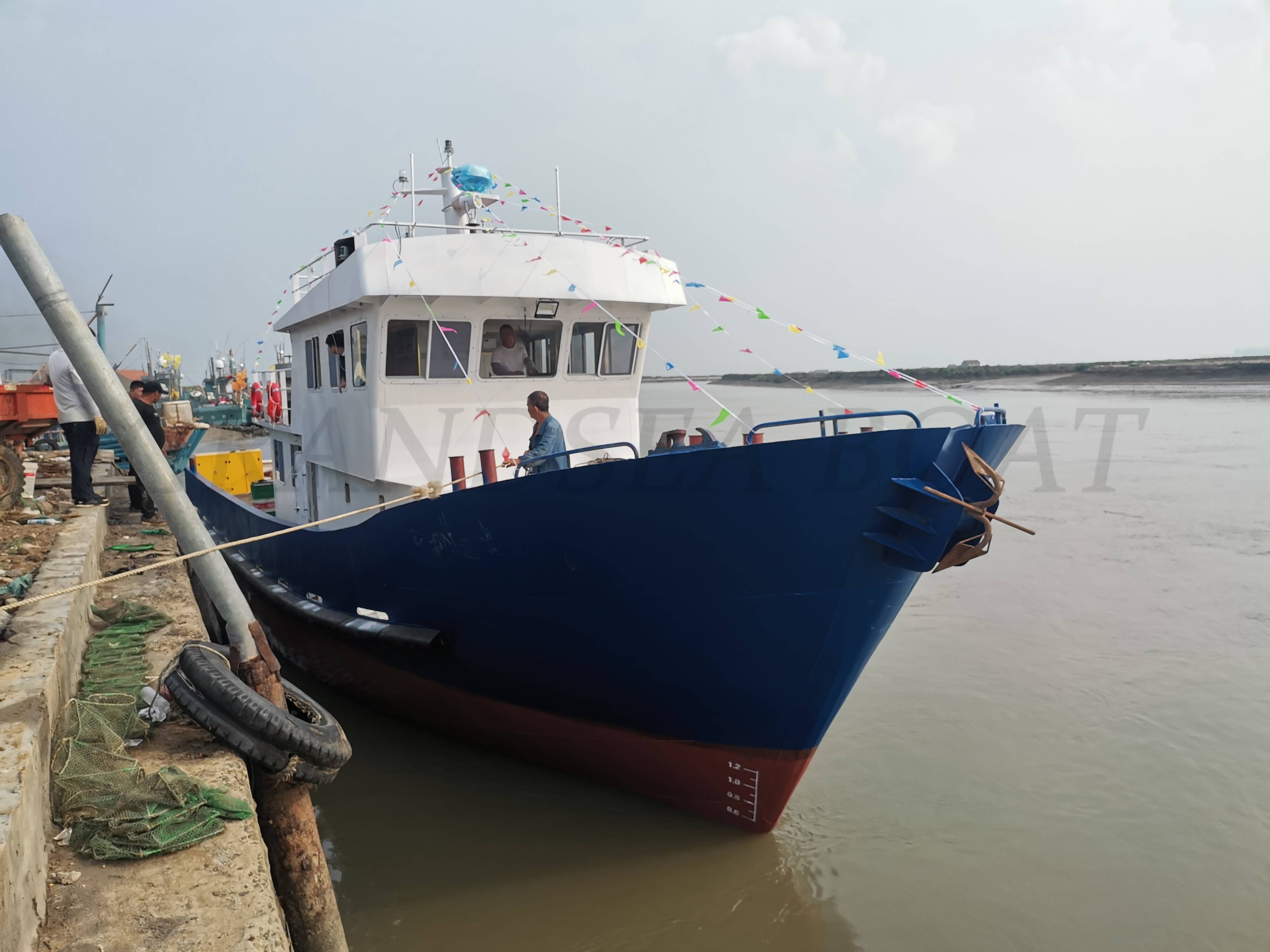 24m steel material mooring work boat for Pakistan customer.