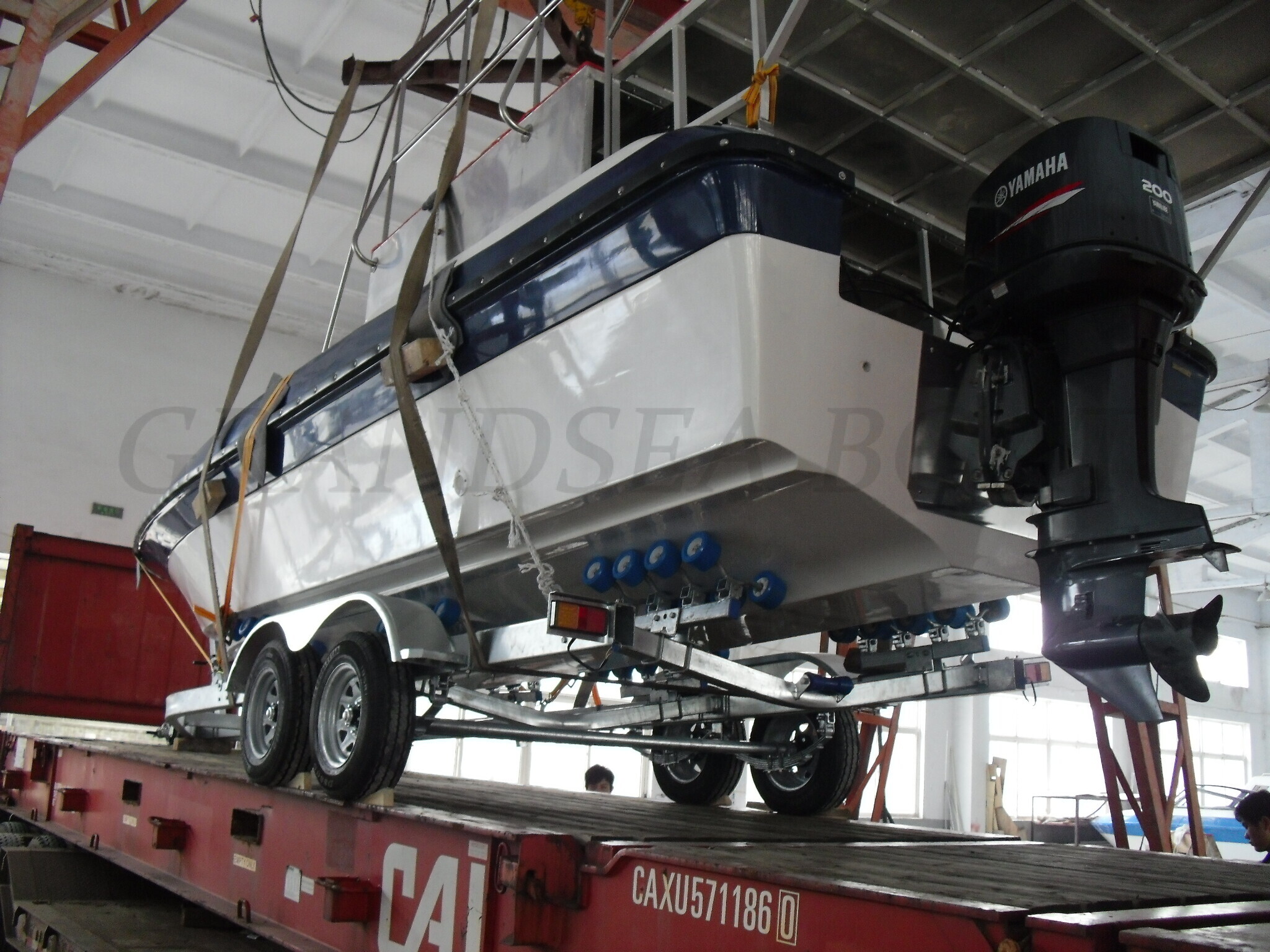 1unit Parasailing Boat Shipped to Japan 