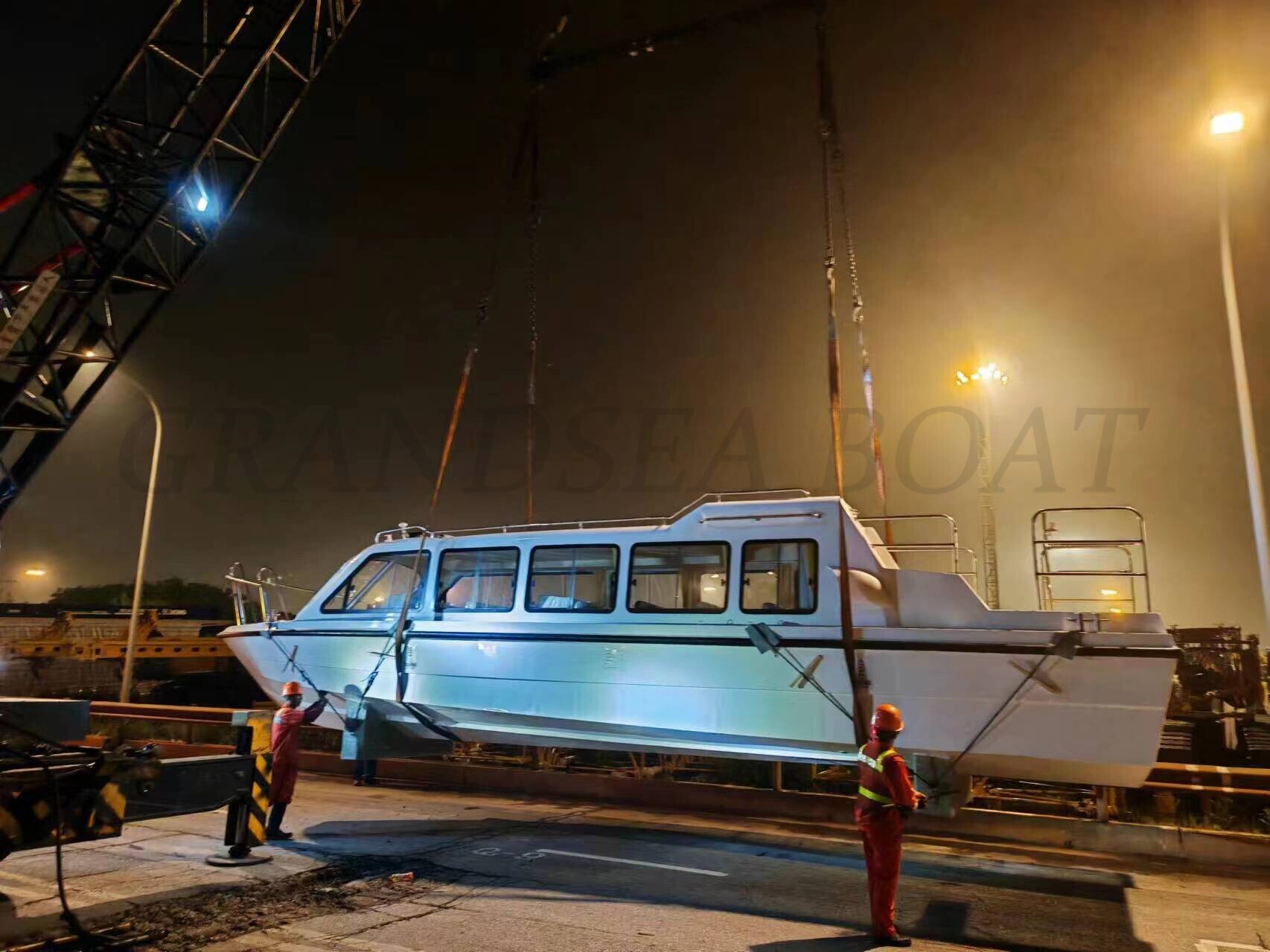 1unit Length 12m Passenger Ferry Boat Shipped to U.A.E