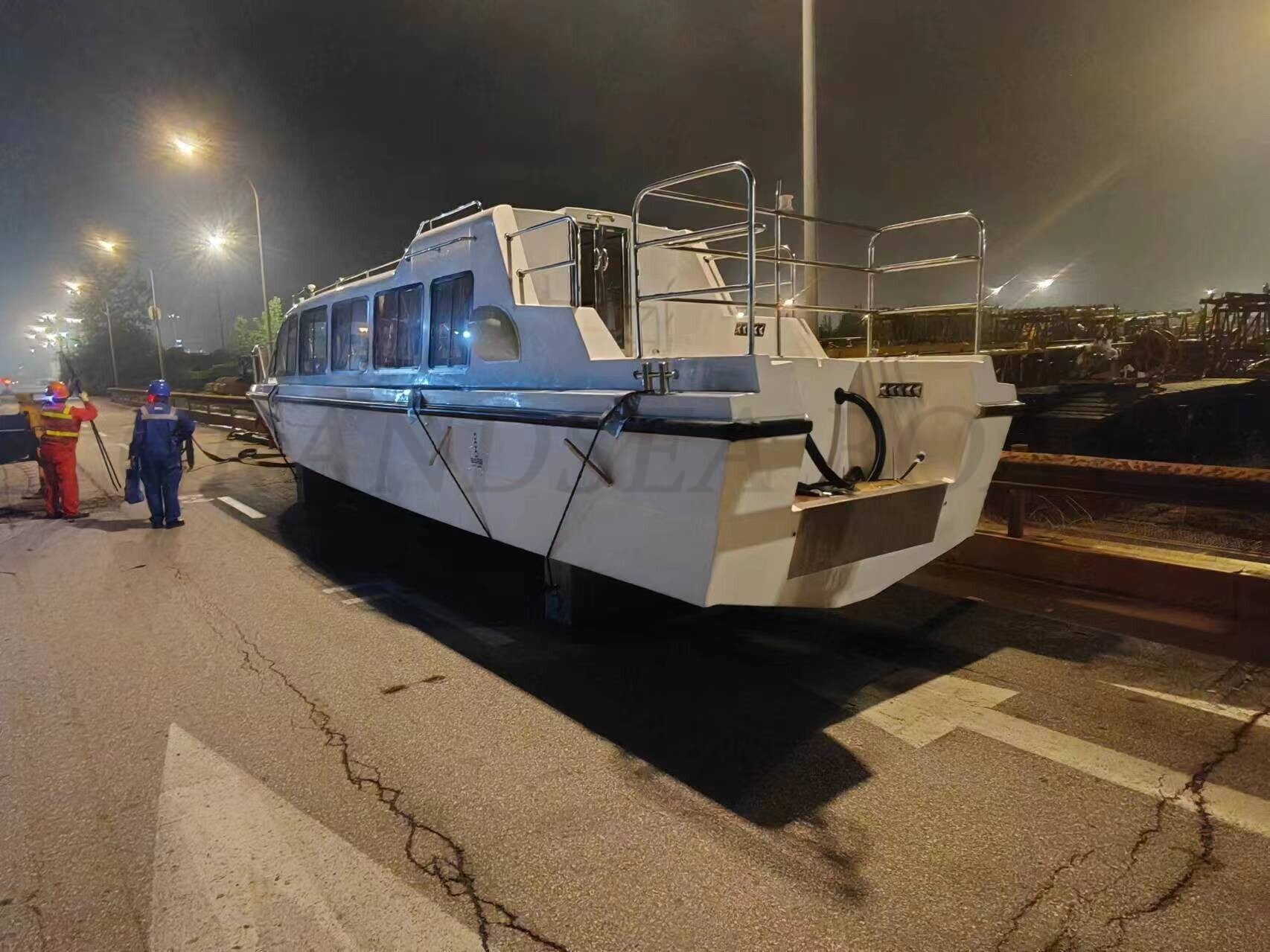 1unit Length 12m Passenger Ferry Boat Shipped to U.A.E