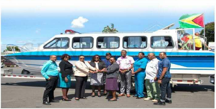 Rescue and Ambulance Boat at Paraguay
