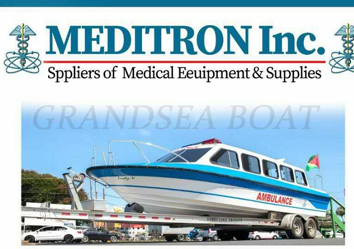 Rescue and Ambulance Boat at Paraguay