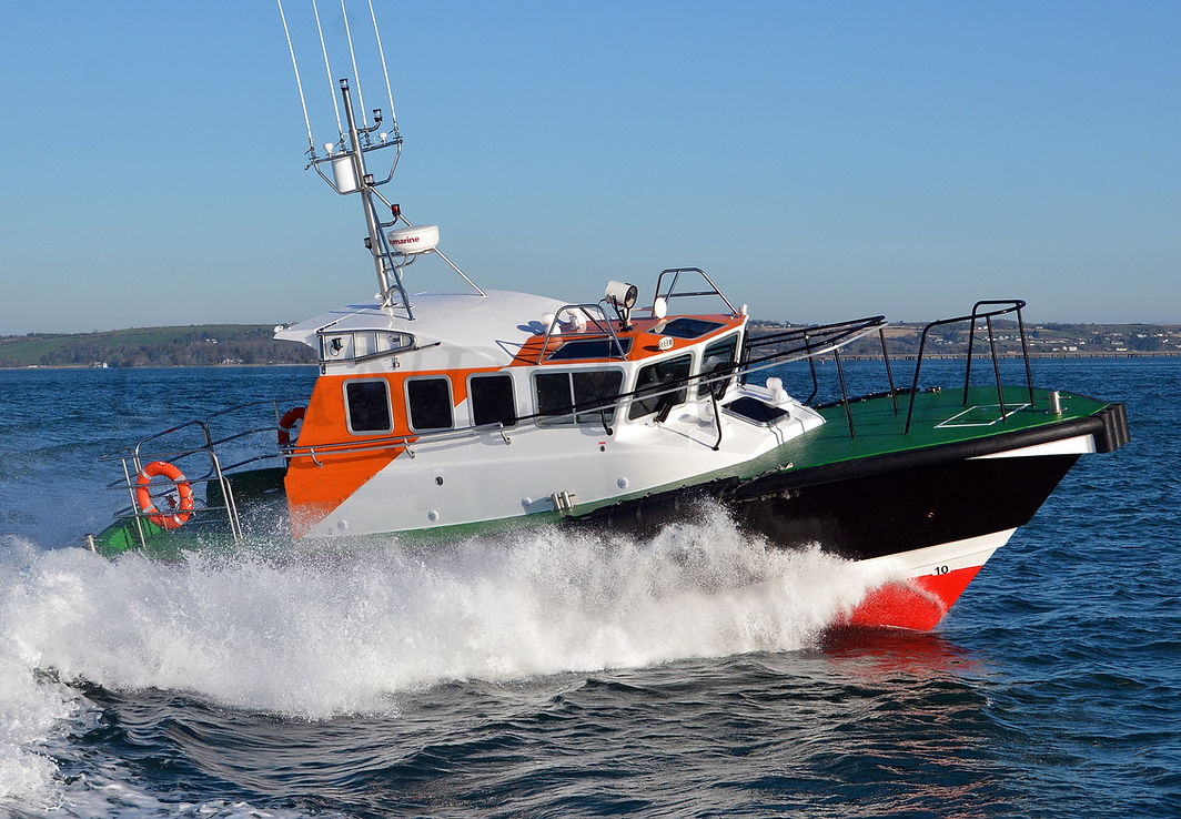 Grandsea Length 13.35m Aluminum marine Pilot Boat for sale 