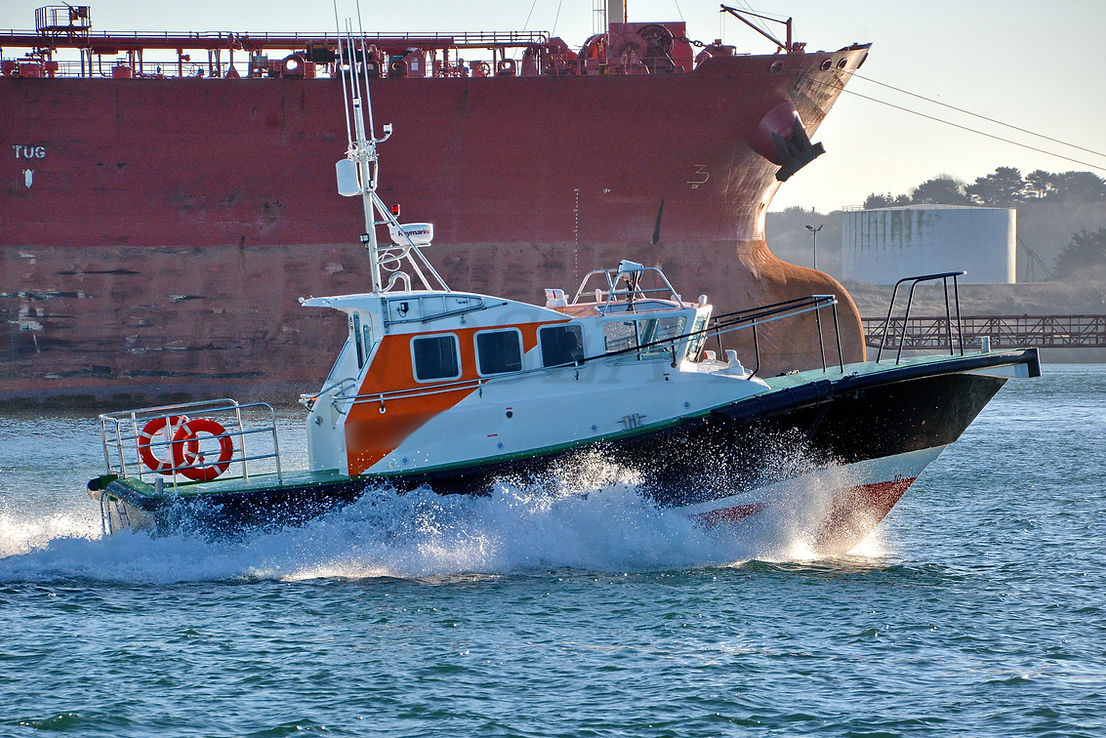 Grandsea Length 13.35m Aluminum marine Pilot Boat for sale 