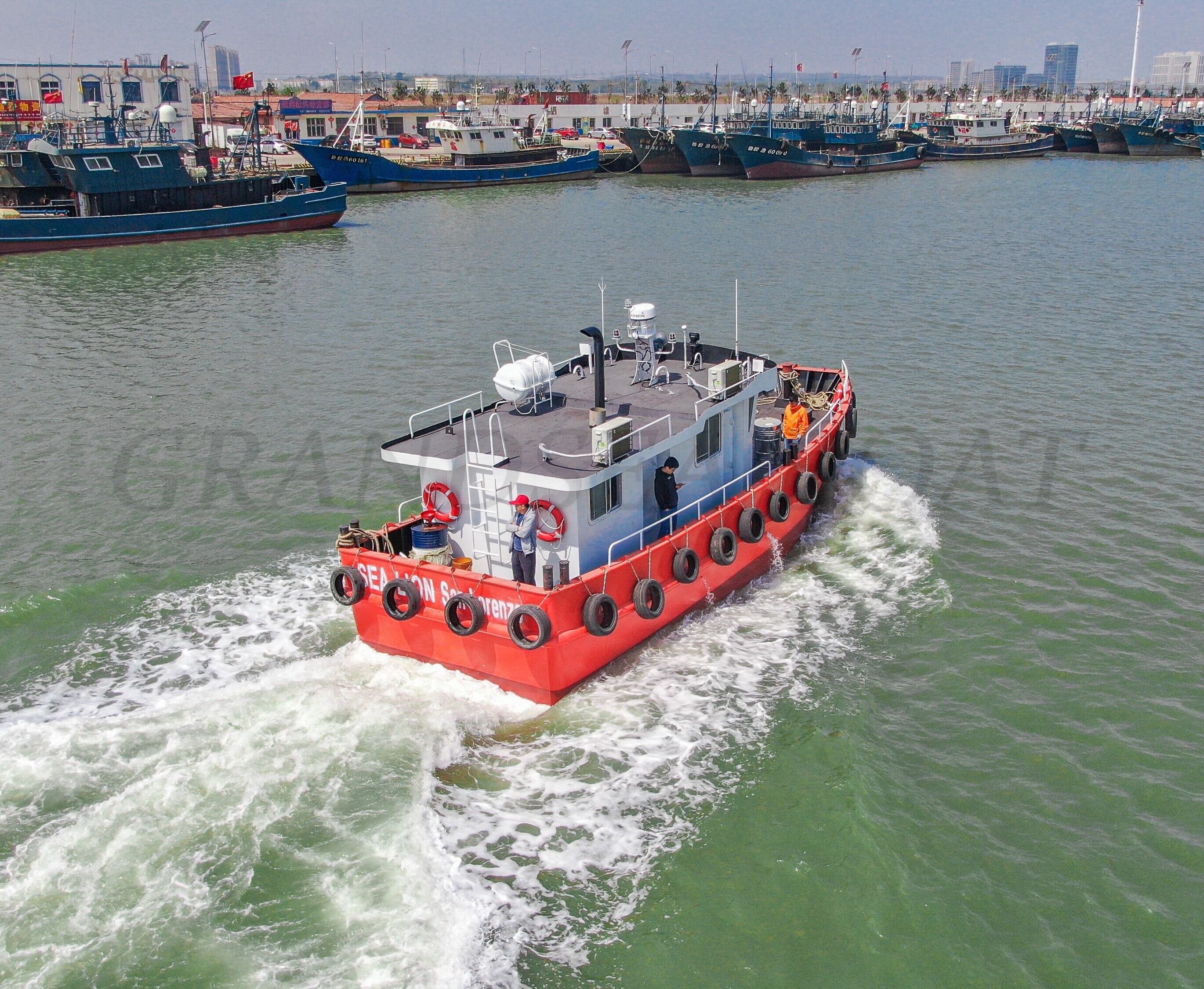 Grandsea 14m Small Steel Material Work Supply Boat