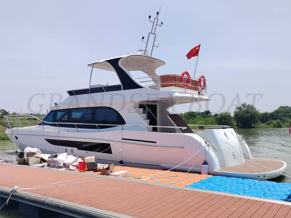 Grandsea 20m FRP Luxury Pleasure Cabin Cruiser Motor Yacht for Sale