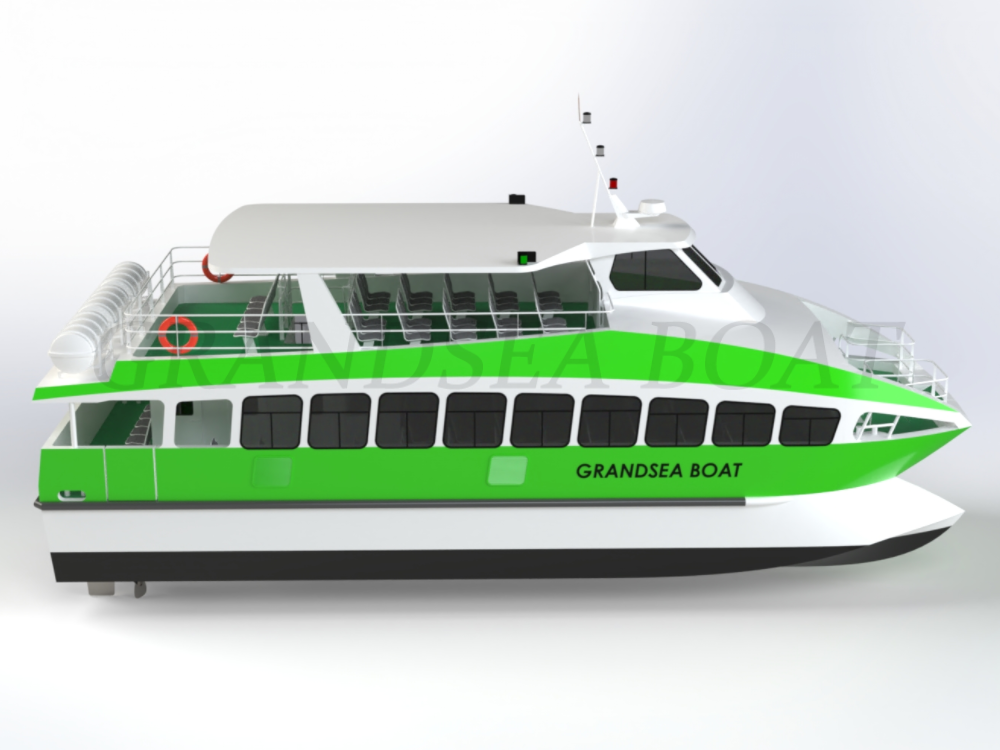Grandsea 19m 169 Seats Aluminum Catamaran Passenger Ferry Boat for Sale