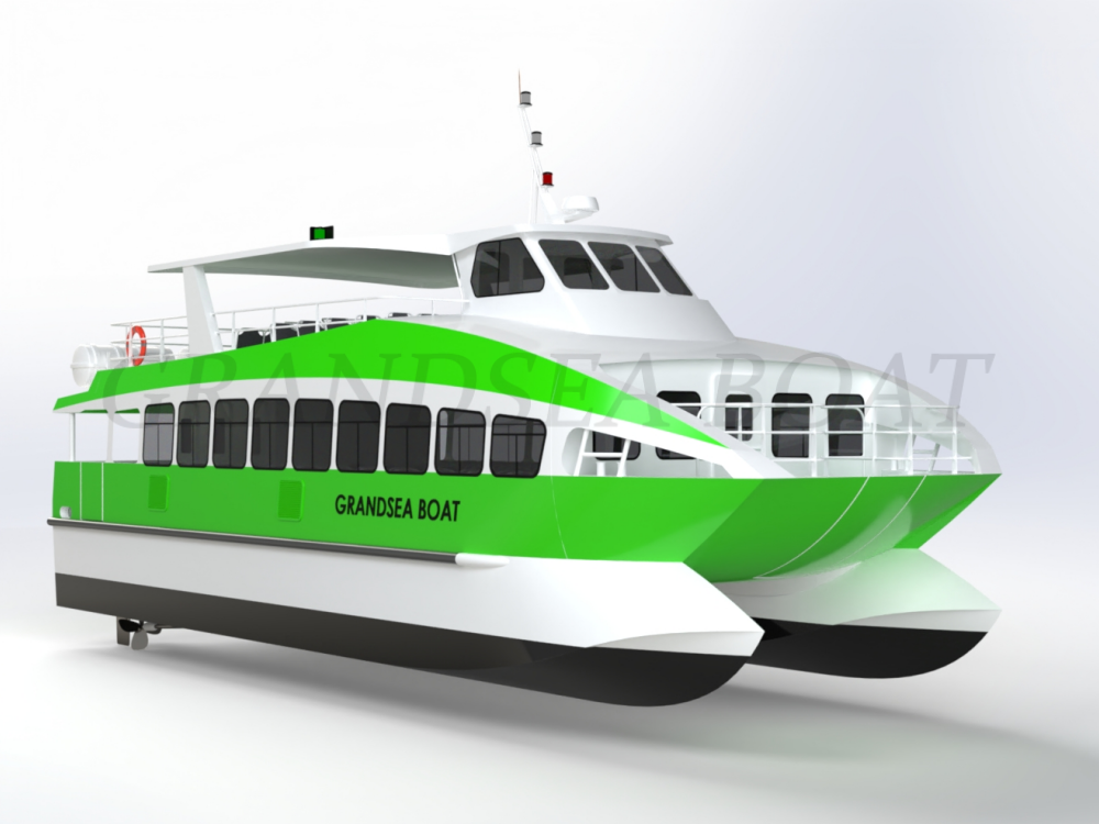 Grandsea 19m 169 Seats Aluminum Catamaran Passenger Ferry Boat for Sale