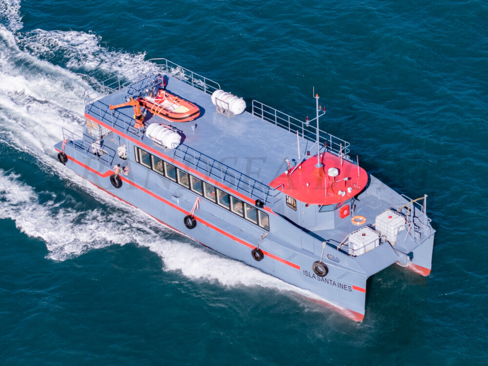 Grandsea 23.8m 110 Persons Aluminum Catamaran Passenger Ferry Boat Luxury Yacht Whale Watch Boat Ice Mountain Sightseeing Boat