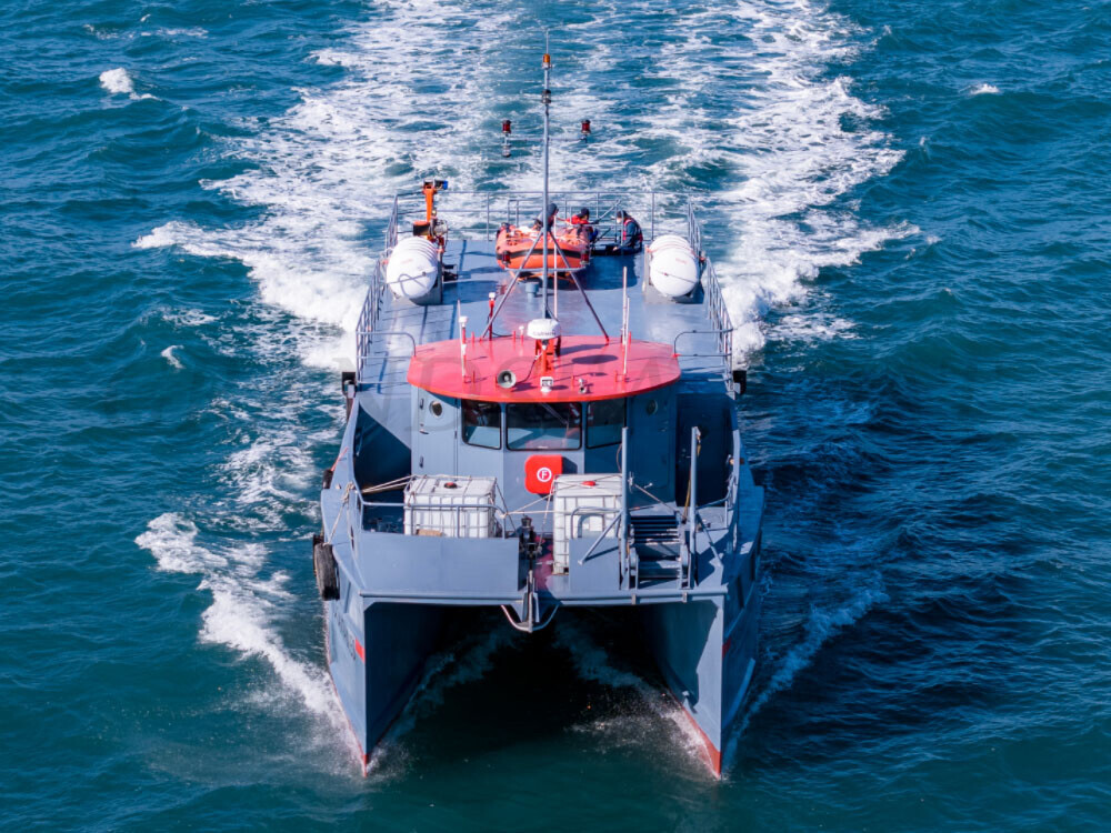 Grandsea 23.8m 110 Persons Aluminum Catamaran Passenger Ferry Boat Luxury Yacht Whale Watch Boat Ice Mountain Sightseeing Boat