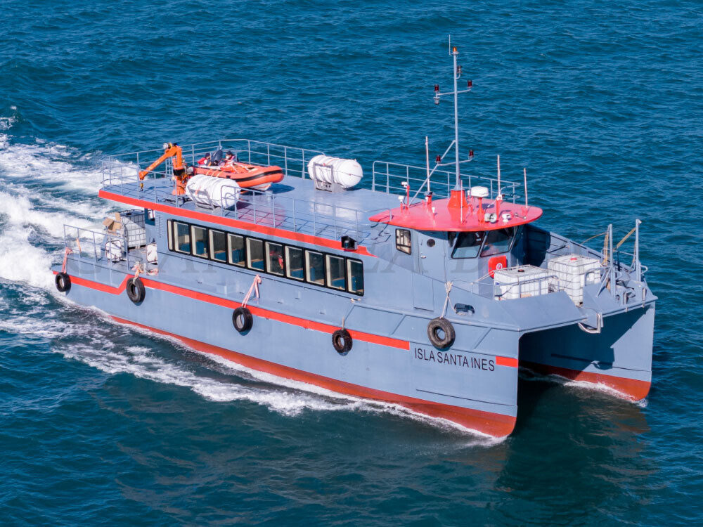 Grandsea 23.8m 110 Persons Aluminum Catamaran Passenger Ferry Boat Luxury Yacht Whale Watch Boat Ice Mountain Sightseeing Boat