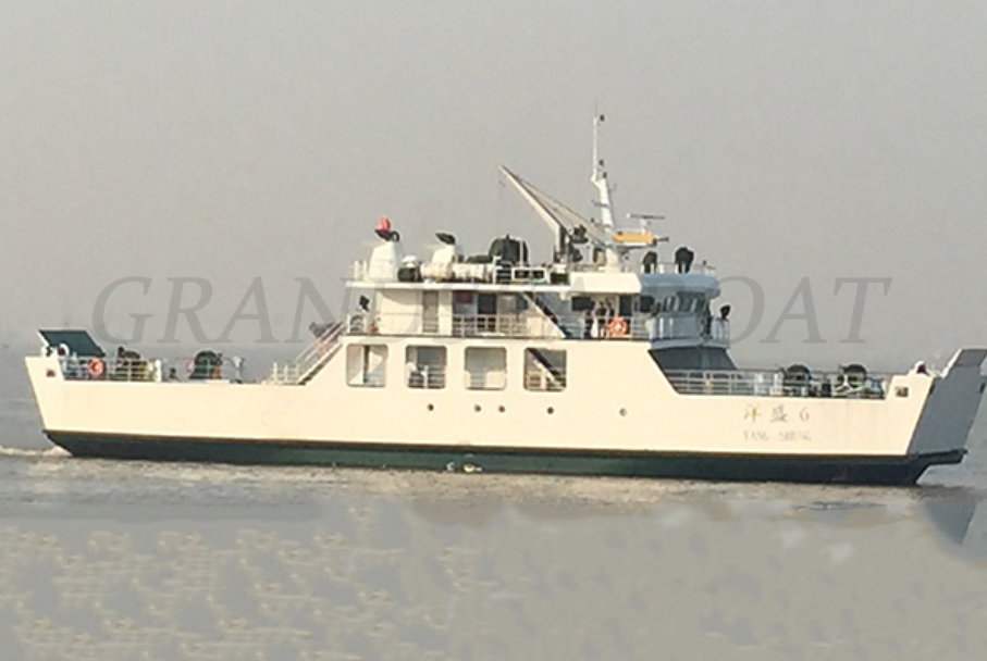 Grandsea 42m Steel Hull 145pax RoRo Car Ferry Passenger Ship Double Ended Cargo Ferry Ship for Sale