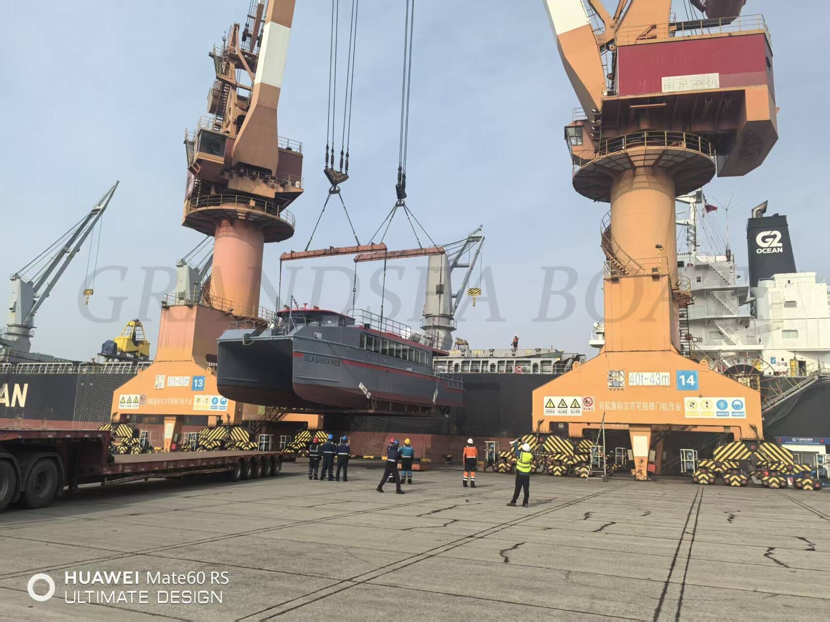 Length 22m Whale Watching Boat Delivery to Chile 