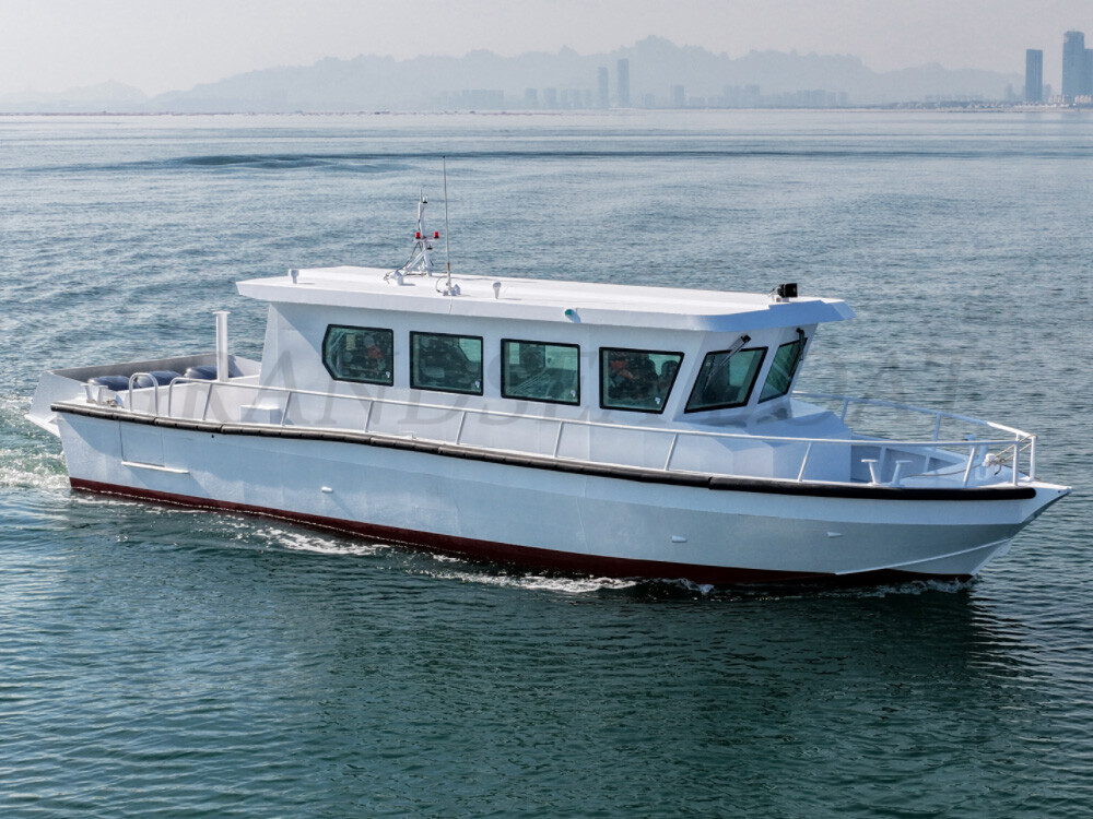 Grandsea 12m Military Bullet Proof Carbon Fiber Boat High Speed Police Armored Patrol Boat for Sale